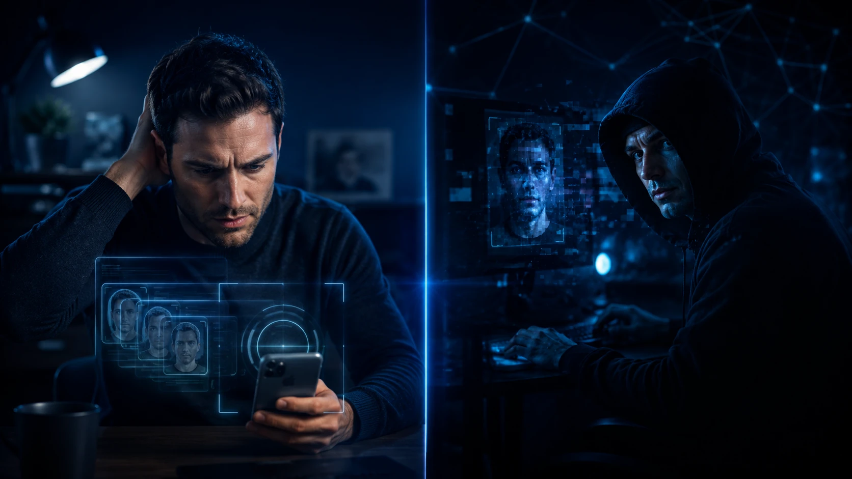 Deepfake identity fraud illustrating the balance between legitimate user friction and manipulated media risk