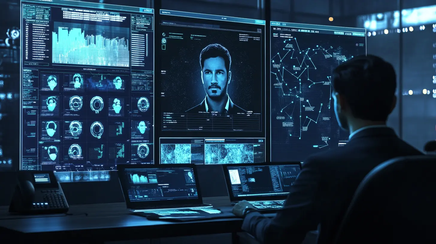 AI-powered media verification dashboard analyzing political video clips, synthetic media signals, and digital trust risks in India